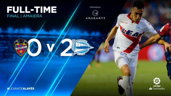 LaLiga 7^ Giornata | Levante U.D. – Deportivo Alavés 0-2